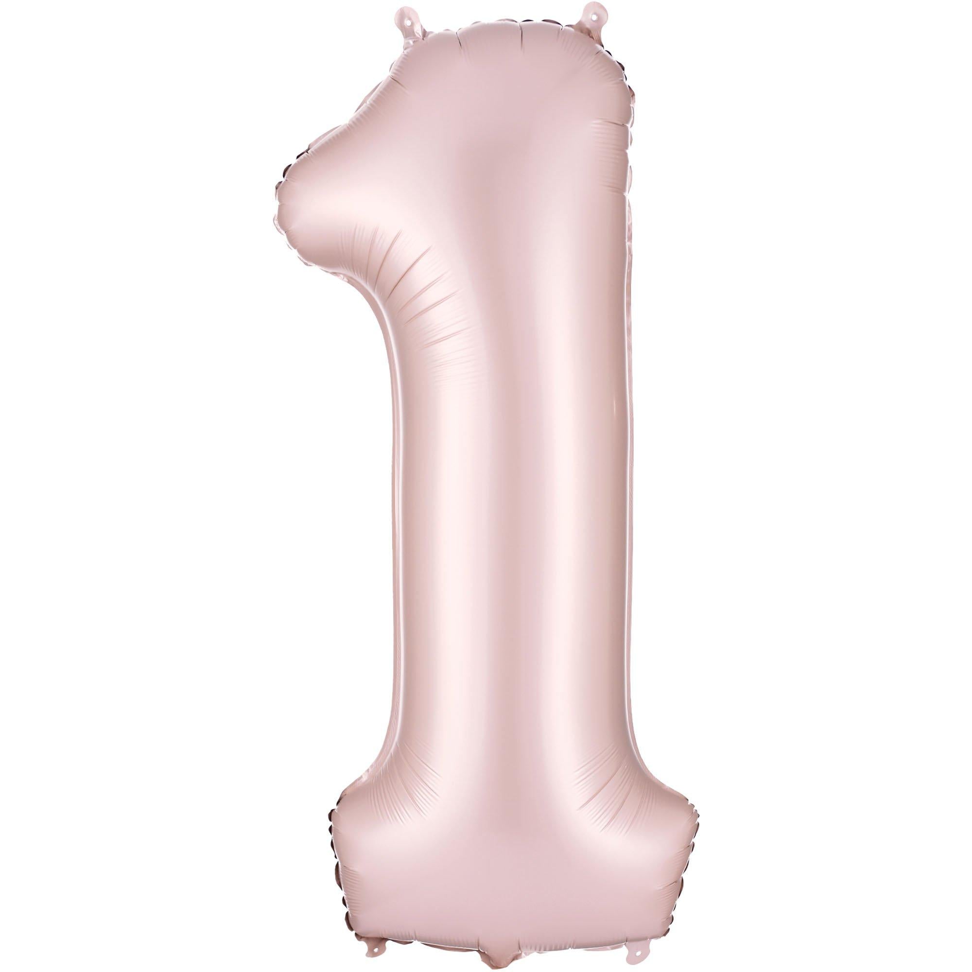 34in Number (0-9) Balloon, Assorted Colors