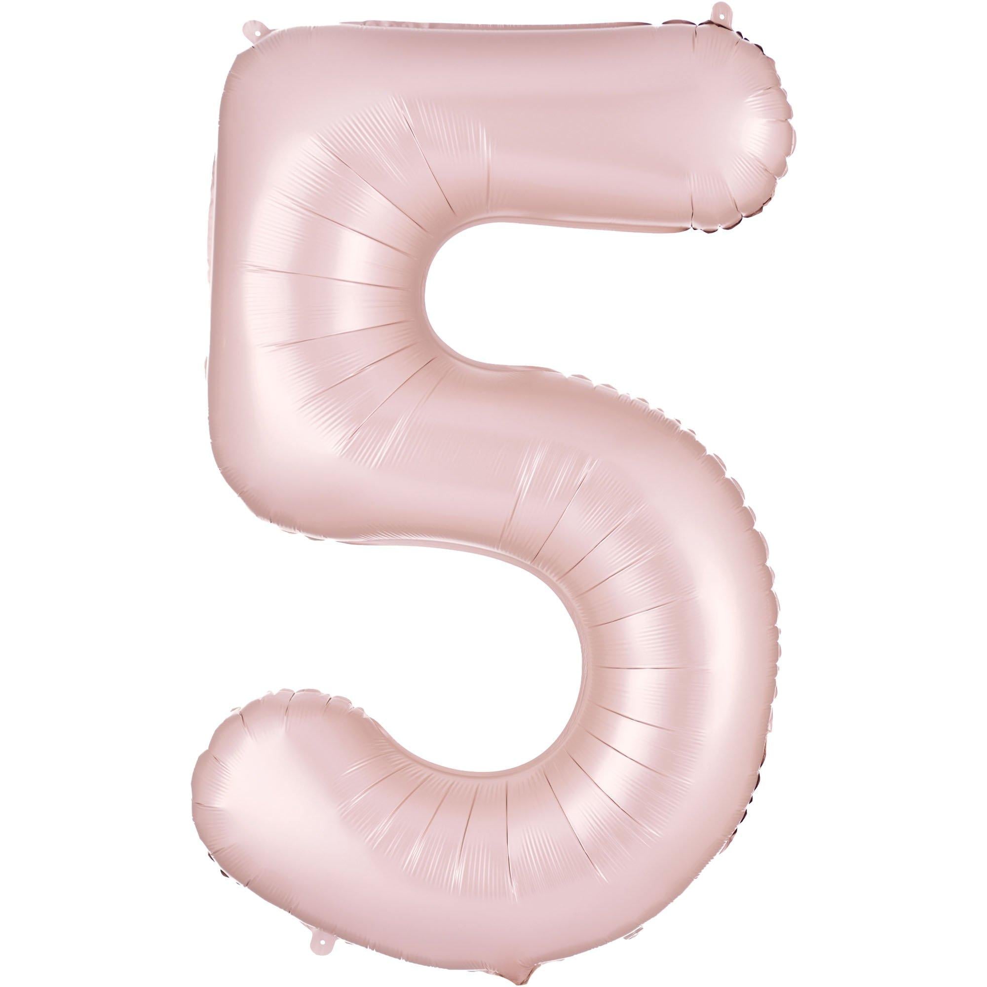 34in Number (0-9) Balloon, Assorted Colors